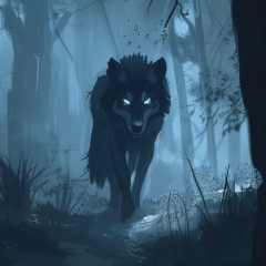 Des Crocs dans L'Obscurité